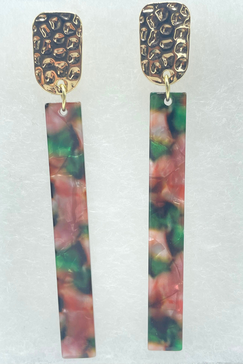 Christmas Floral Drop Earrings | Bella Lucca Boutique