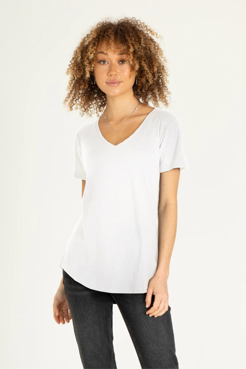 Another Love Slub Valentina White Top | Bella Lucca Boutique