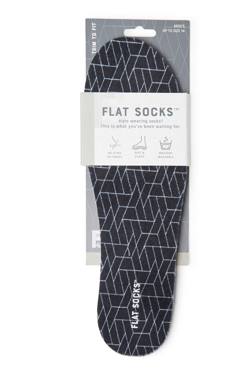 Terry FLAT SOCKS™ | Black