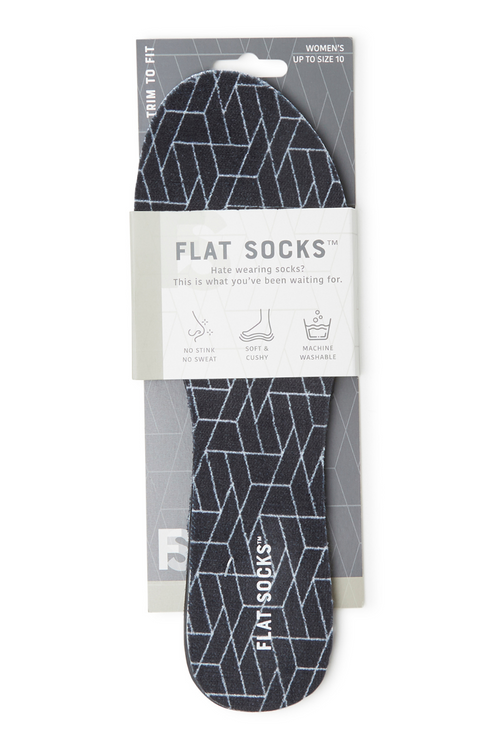 Terry FLAT SOCKS™ | Black