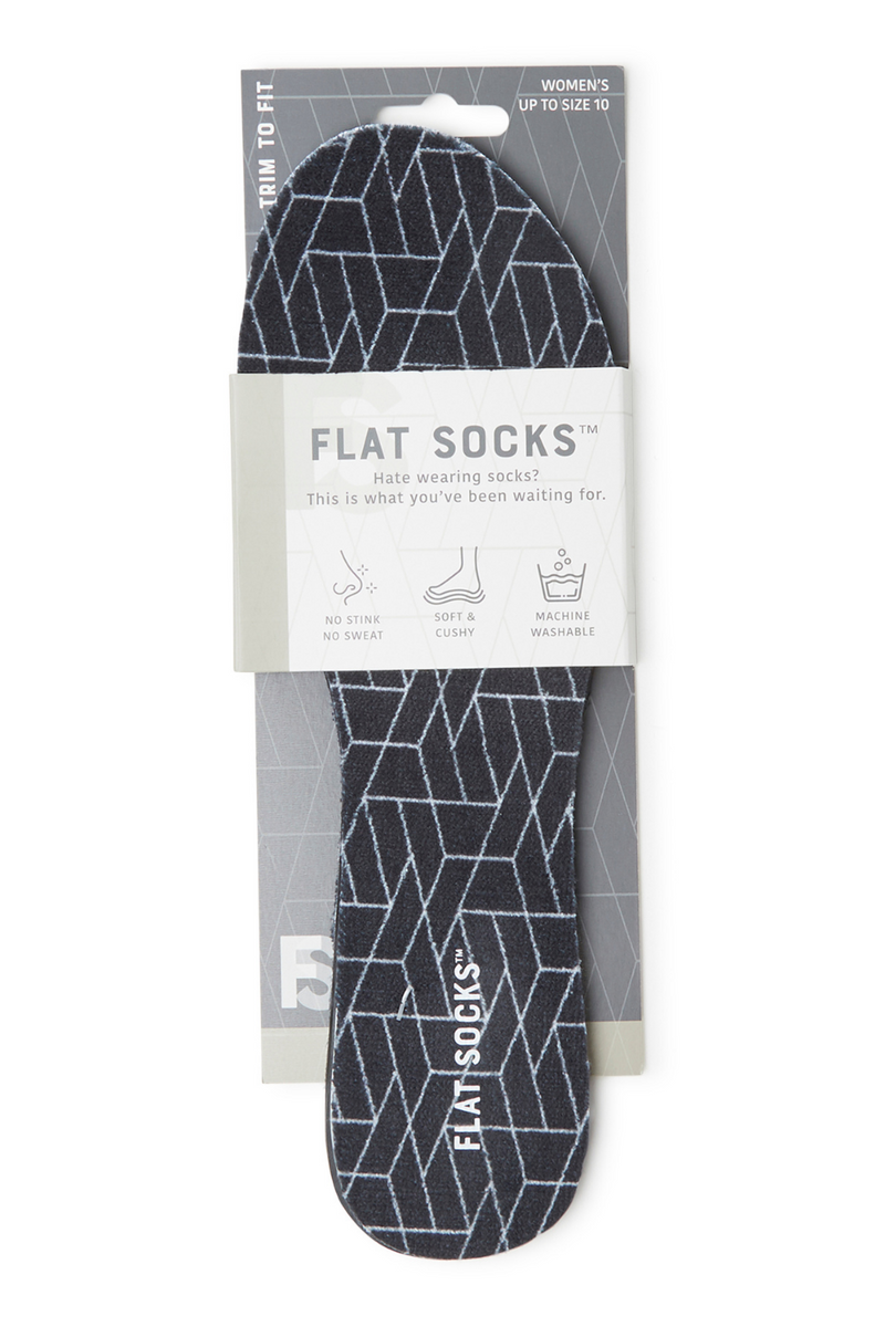 Terry FLAT SOCKS™ | Black