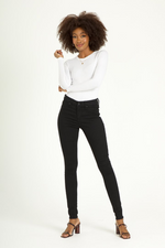 Dear John Giselle Skinny Jeans Black Arrow | Bella Lucca Boutique