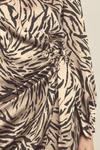 Satin Wrap Dress Black | Bella Lucca Boutique