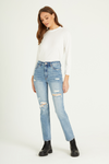 Dear John Denim Frankie Super High Rise Belgrade | Bella Lucca