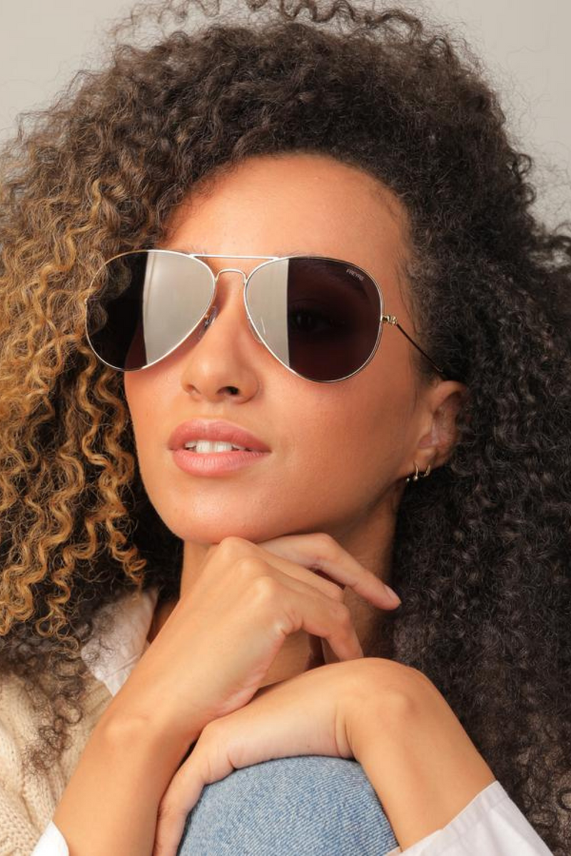 FREYRS MORGAN SUNGLASSES | GOLD