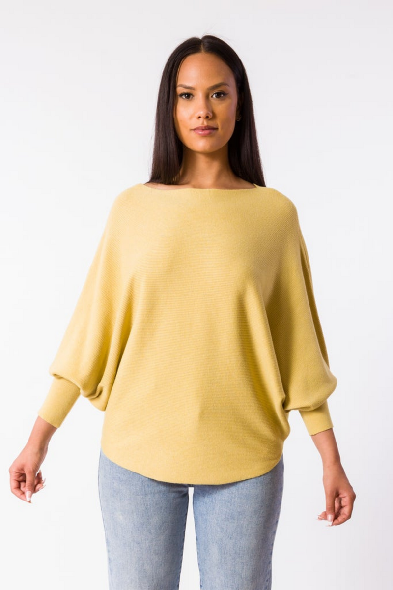 Best Selling Dolman Knit Sweater | Lemonade | Bella Lucca Boutique