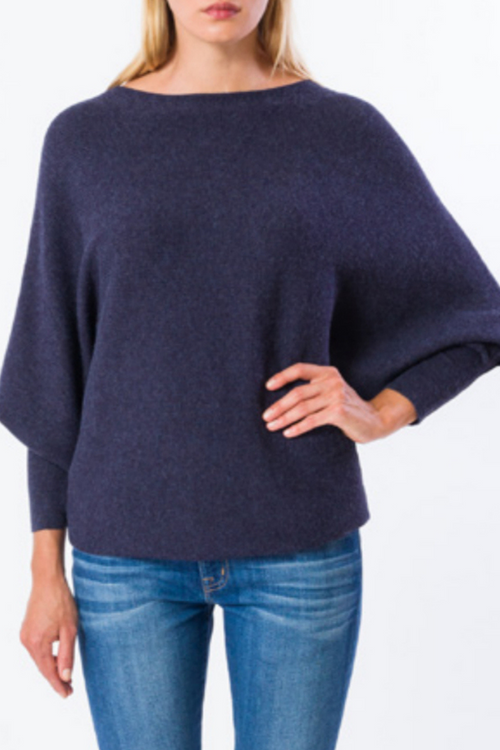 Kerisma RYU Dolman Knit Sweater Dark Jean | Bella Lucca Boutique