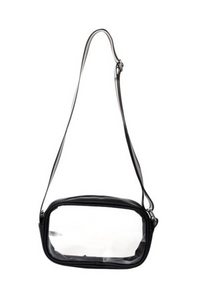 Clear Transparent Stadium Approved Bag Small | Bella Lucca Boutique
