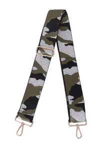 Camo Guitar Handbag Shoulder Strap | Bella Lucca
