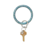 O-venture Big O® Silicone Confetti Key Ring Collection | Blue Frost Confetti | Bella Lucca Boutique