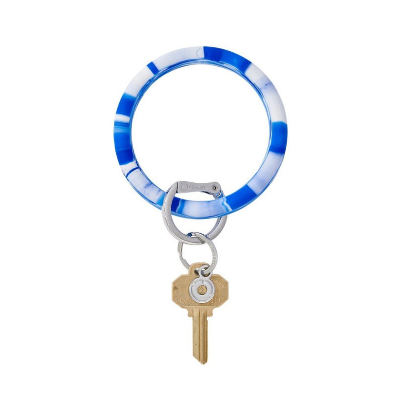 O-venture Big O® Silicone Marble Key Ring Collection | Blue Me Away | Bella Lucca Boutique