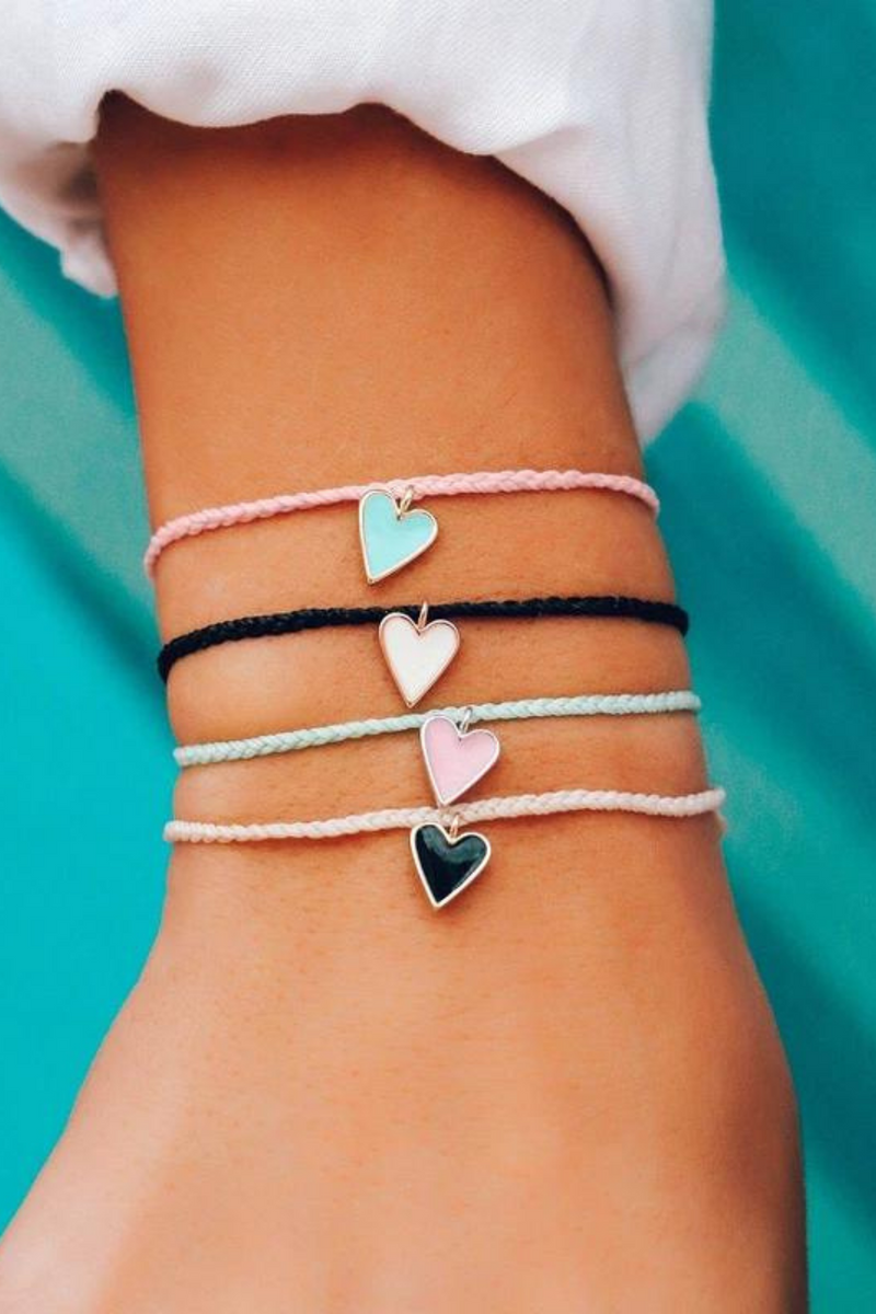 Pura Vida Petite Heart Charm Bracelet | Bella Lucca Boutique