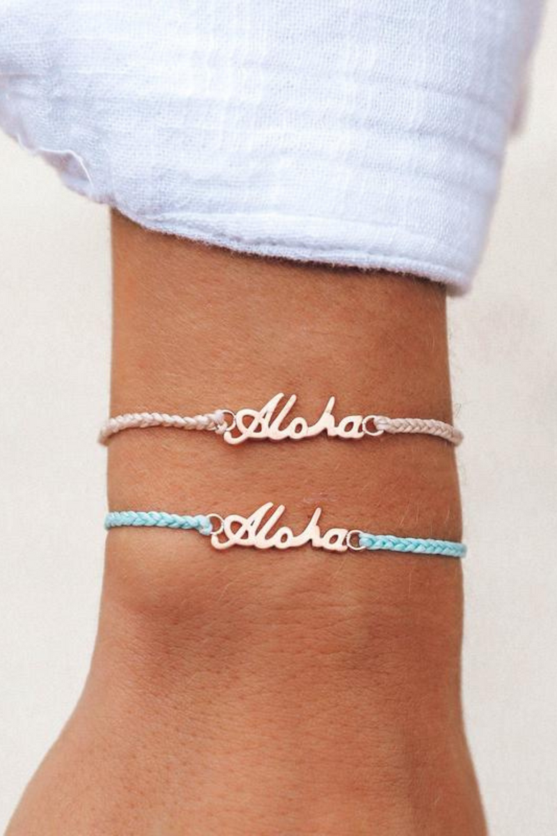 Pura Vida Aloha Charm Bracelet | Bella Lucca Boutique