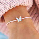 Pura Vida Butterfly In Flight Charm Bracelet  | Baby PinkPura Vida Butterfly In Flight Charm Bracelet | Bella Lucca Boutique