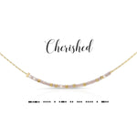 Cherished Morse Code Necklace | Bella Lucca Boutique