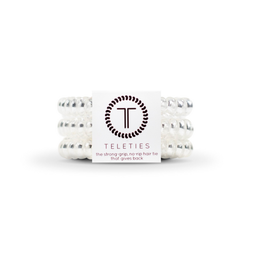 Crystal Clear Teleties Hair Tie | Bella Lucca Boutique