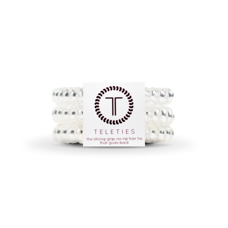 Crystal Clear Teleties Hair Tie | Bella Lucca Boutique
