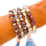 5 Piece Set Bracelet Stack | Bella Lucca Boutique