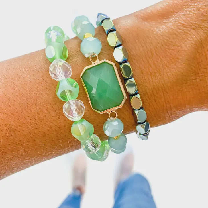 Buy Green Aventurine Bracelet - 8 MM (Luck and Prosperity) Online in India  - Crystal Divine