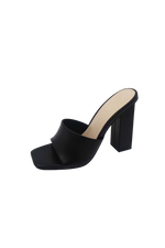 Black Block Heel Sandal | Bella Lucca Boutique