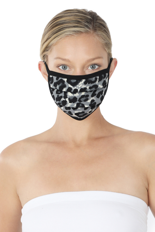 Leopard Face Mask | Bella Lucca Boutique