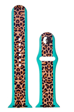 Silicone Leopard Smart Watch Band | Bella Lucca Boutique