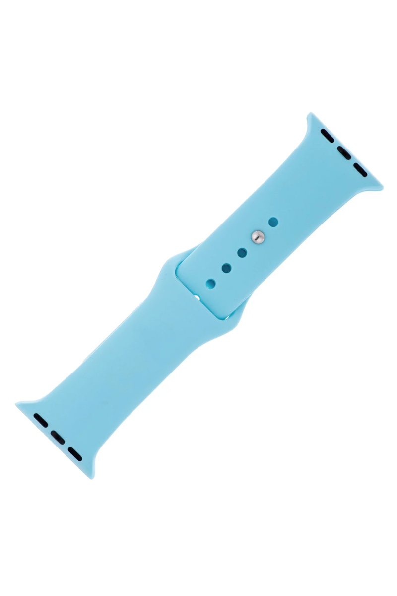 Blue Silicone Apple Watch Band | Bella Lucca Boutique