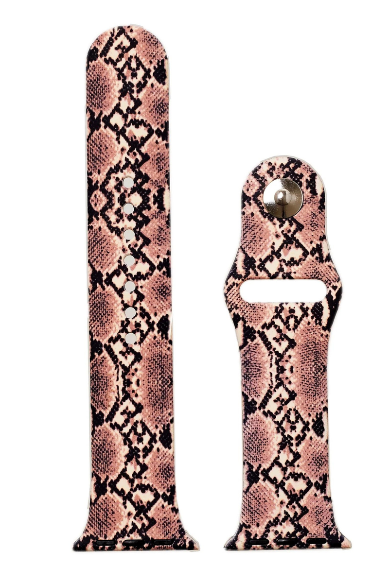 Silicone Snake Apple Watch Band | Bella Lucca Boutique