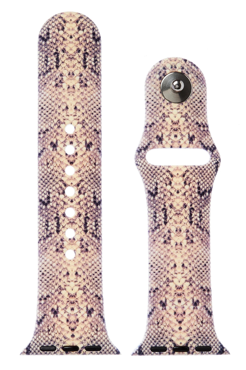 Silicone Snake Apple Watch Band | Bella Lucca Boutique