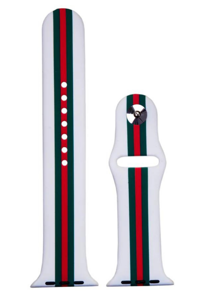 White gucci apple watch band sale