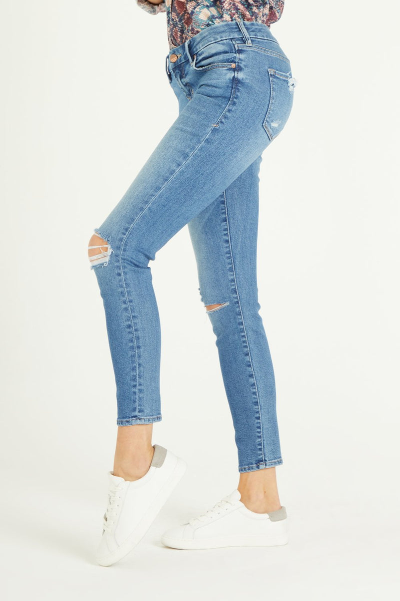 MID RISE SKINNY JEANS | BUDAPEST