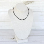Virtue Jewelry Large Black Paperclip Necklace | Bella Lucca Boutique