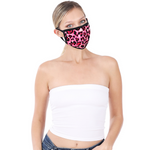 Pink Cheetah Face Mask | Bella Lucca Boutique