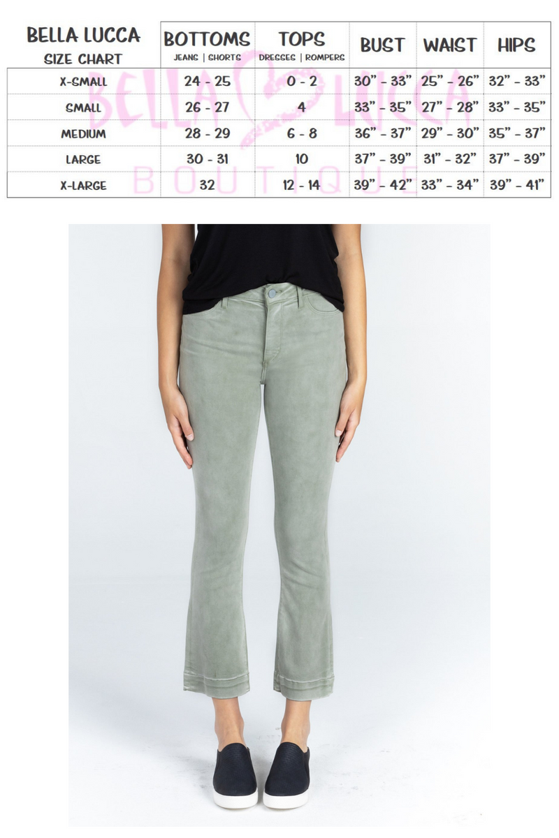 Size Guide | Bella Lucca Boutique