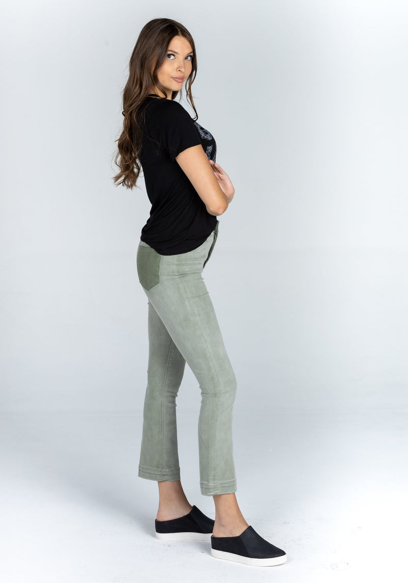 High Rise Cropped Flare Jeans | Bella Lucca Boutique