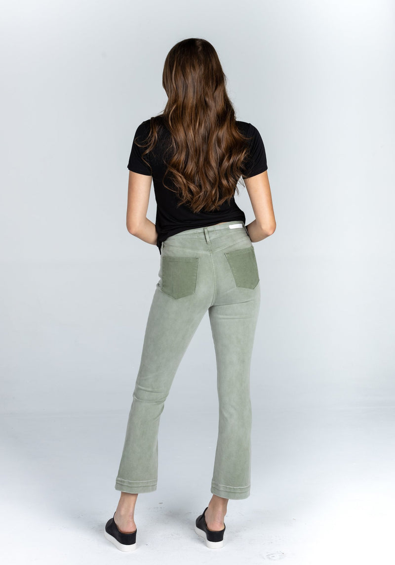 High Rise Cropped Flare Jeans | Bella Lucca Boutique