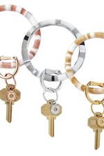 O-venture Big O® Silicone Marble Key Ring Collection | Bella Lucca Boutique