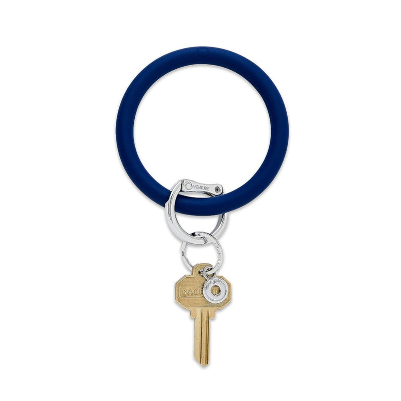 O-venture Big O® Silicone Solids Key Ring Collection |Midnight Navy | Bella Lucca Boutique