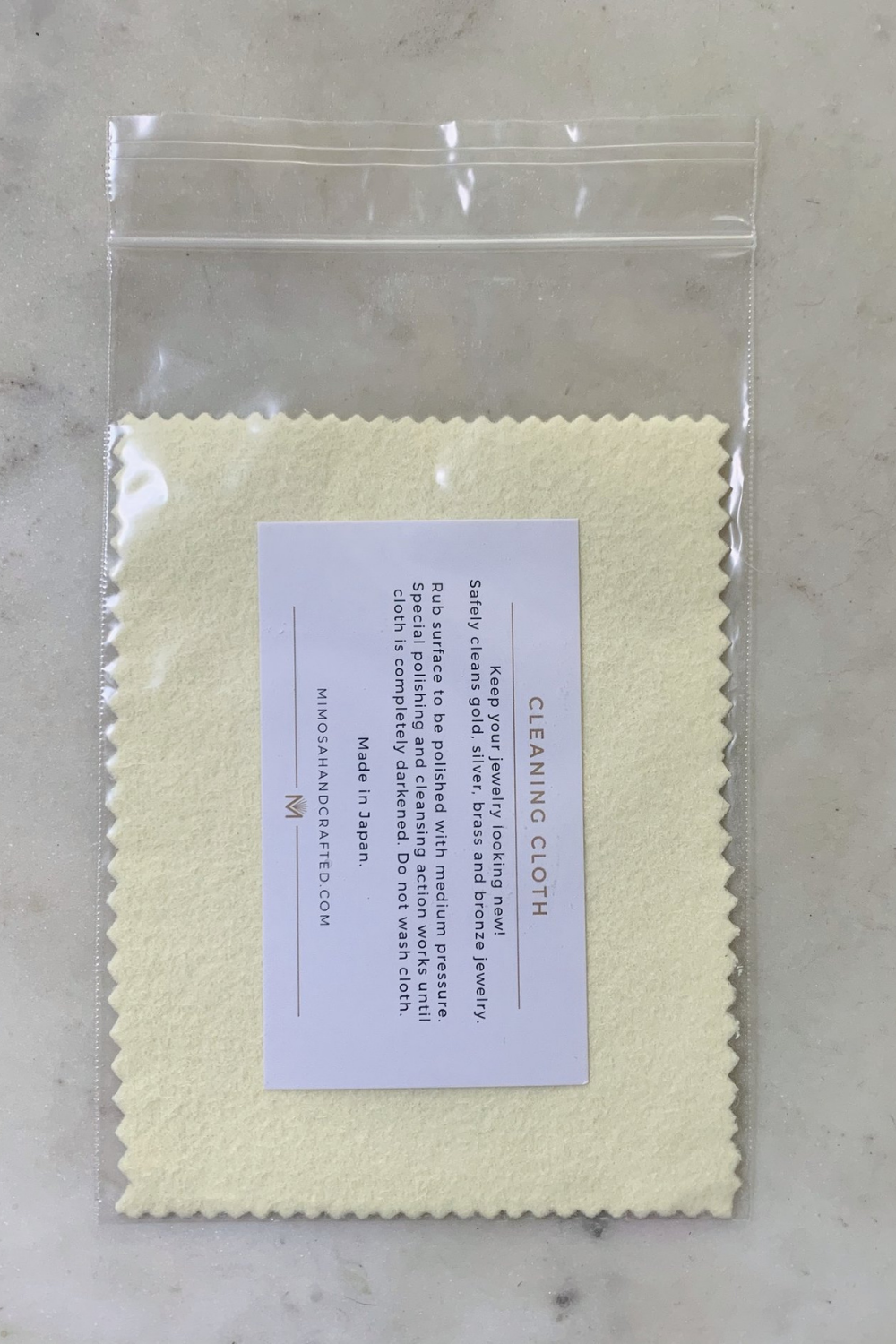 Mimosa Handcrafted Cleaning Cloth | Bella Lucca Boutique