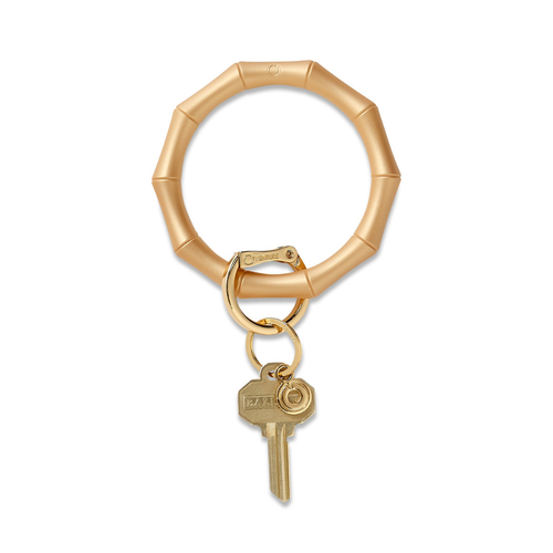 O-venture Big O Bamboo Key Ring Collection | Gold Rush Metallic Bamboo | Bella Lucca Boutique