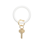 O-venture Big O® Silicone Solids Key Ring Collection | Marshmallow | Bella Lucca Boutique