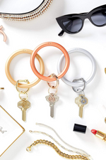 O-venture Big O® Silicone Solids Key Ring Collection | Bella Lucca Boutique