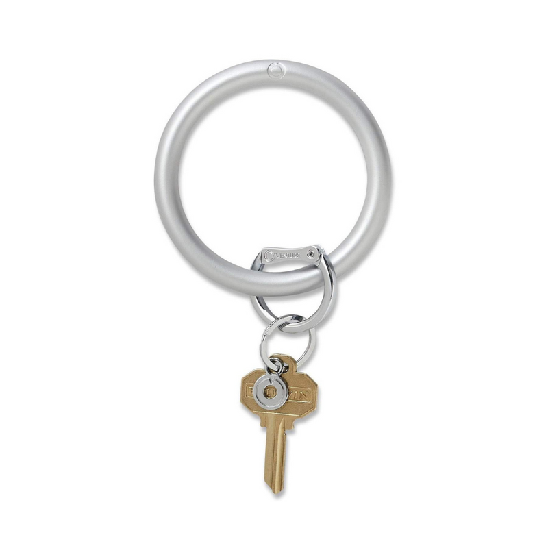 O-venture Big O® Silicone Solids Key Ring Collection | Quicksilver | Bella Lucca Boutique