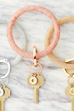 O-venture Big O® Silicone Confetti Key Ring Collection | Bella Lucca Boutique