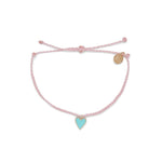 Pura Vida Petite Heart Charm Bracelet Pink | Bella Lucca Boutique