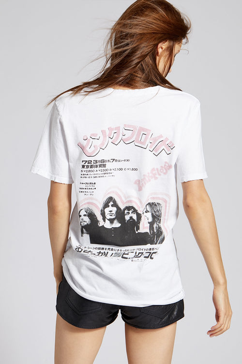 Vintage Pink Floyd 1972 Tokyo Concert Oversized Tee