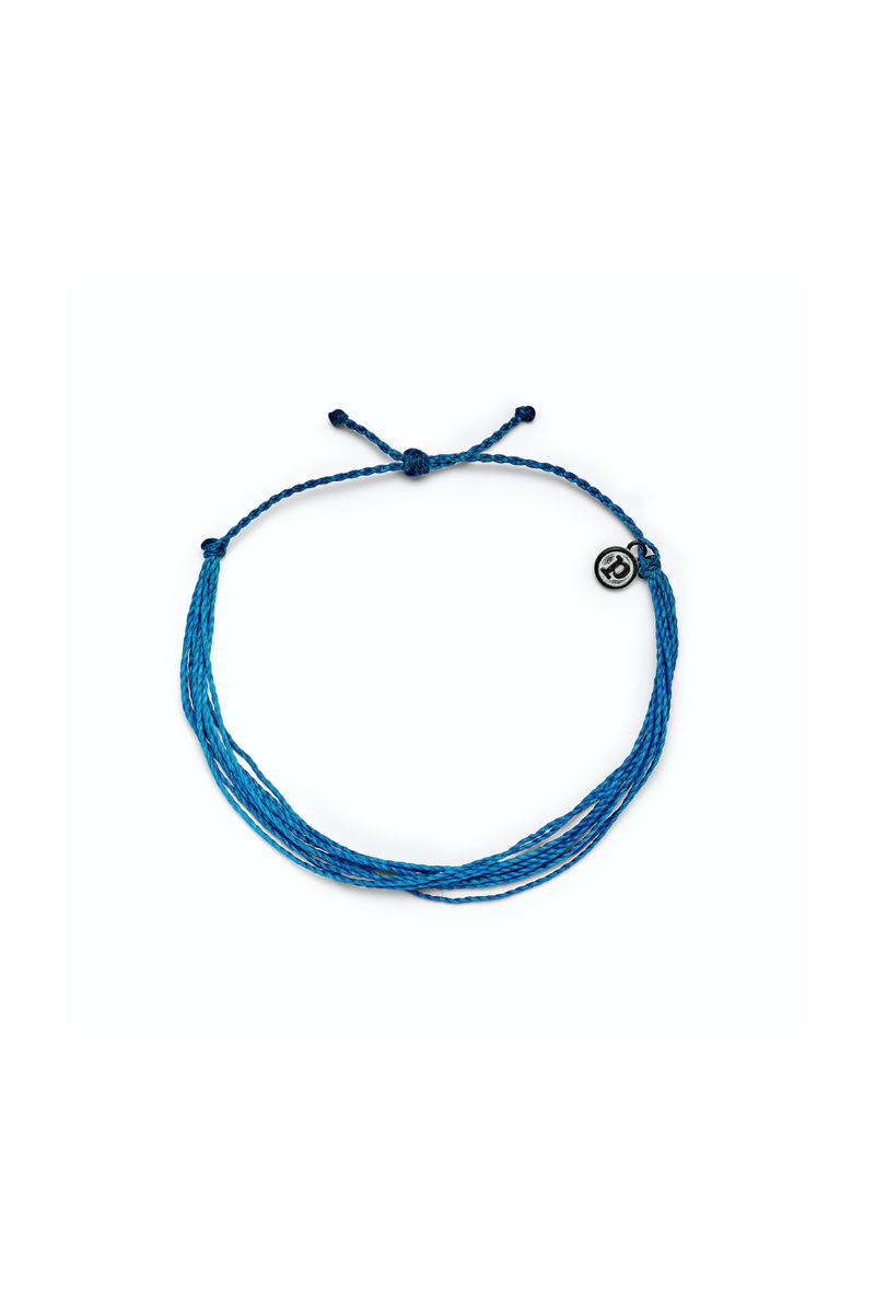 Pura Vida Neon Blue Anklet | Bella Lucca Boutique