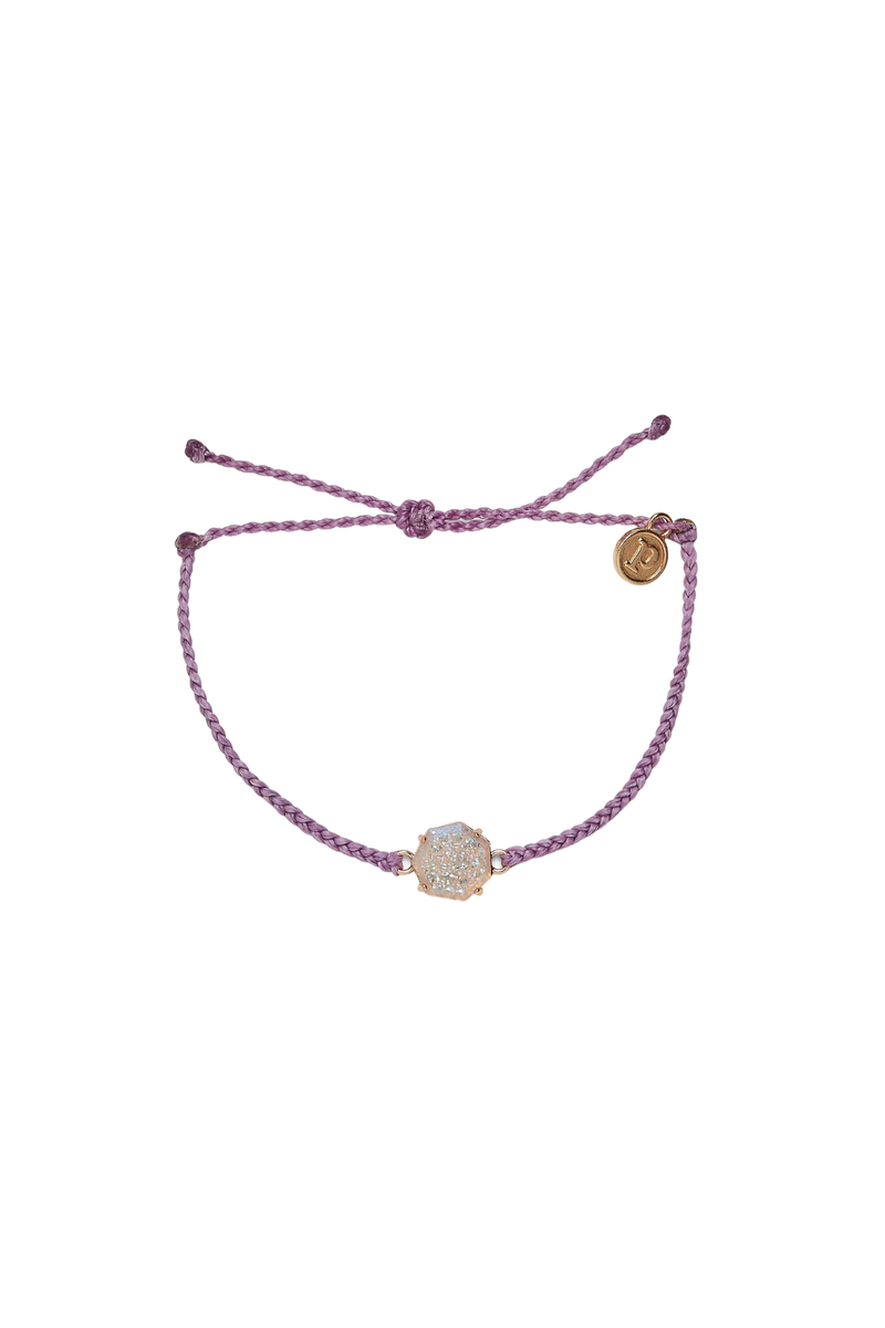 Pura Vida Rainbow Geode Charm Bracelet | Bella Lucca Boutique
