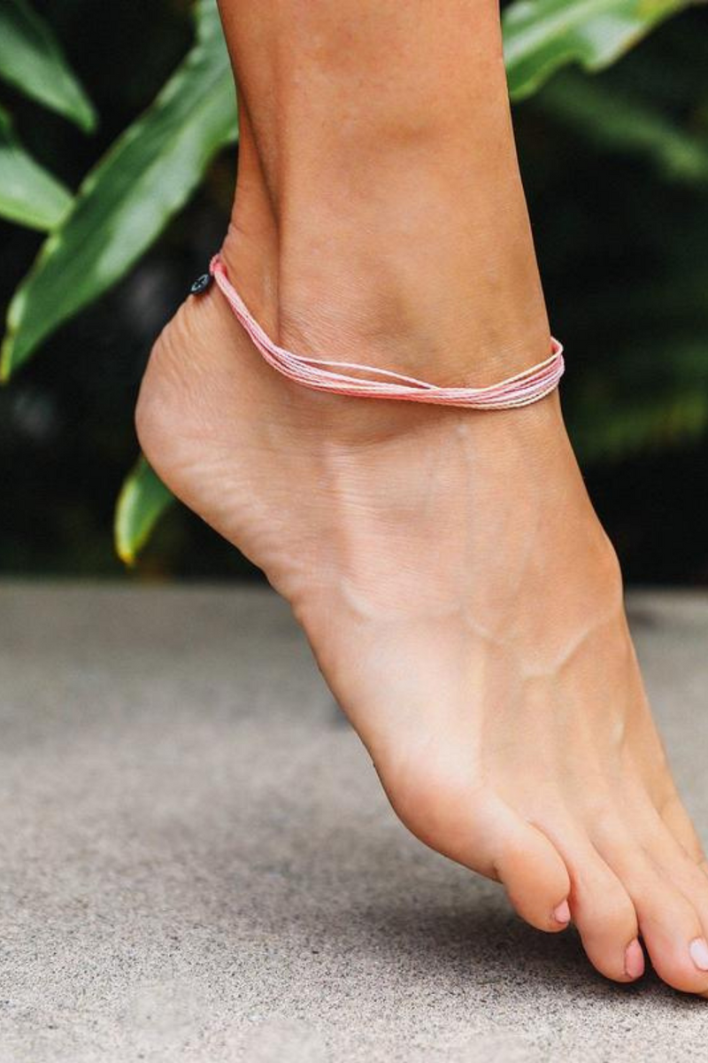 Pura Vida Bubble Gum Anklet | Bella Lucca Boutique