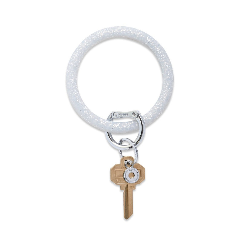 O-venture Big O® Silicone Confetti Key Ring Collection | Quicksilver Confetti | Bella Lucca Boutique